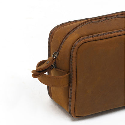 Large Capacity PU Leather Coin Purse with Zipper Closure