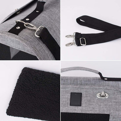 Foldable Breathable Pet Outdoor Carrier Bag