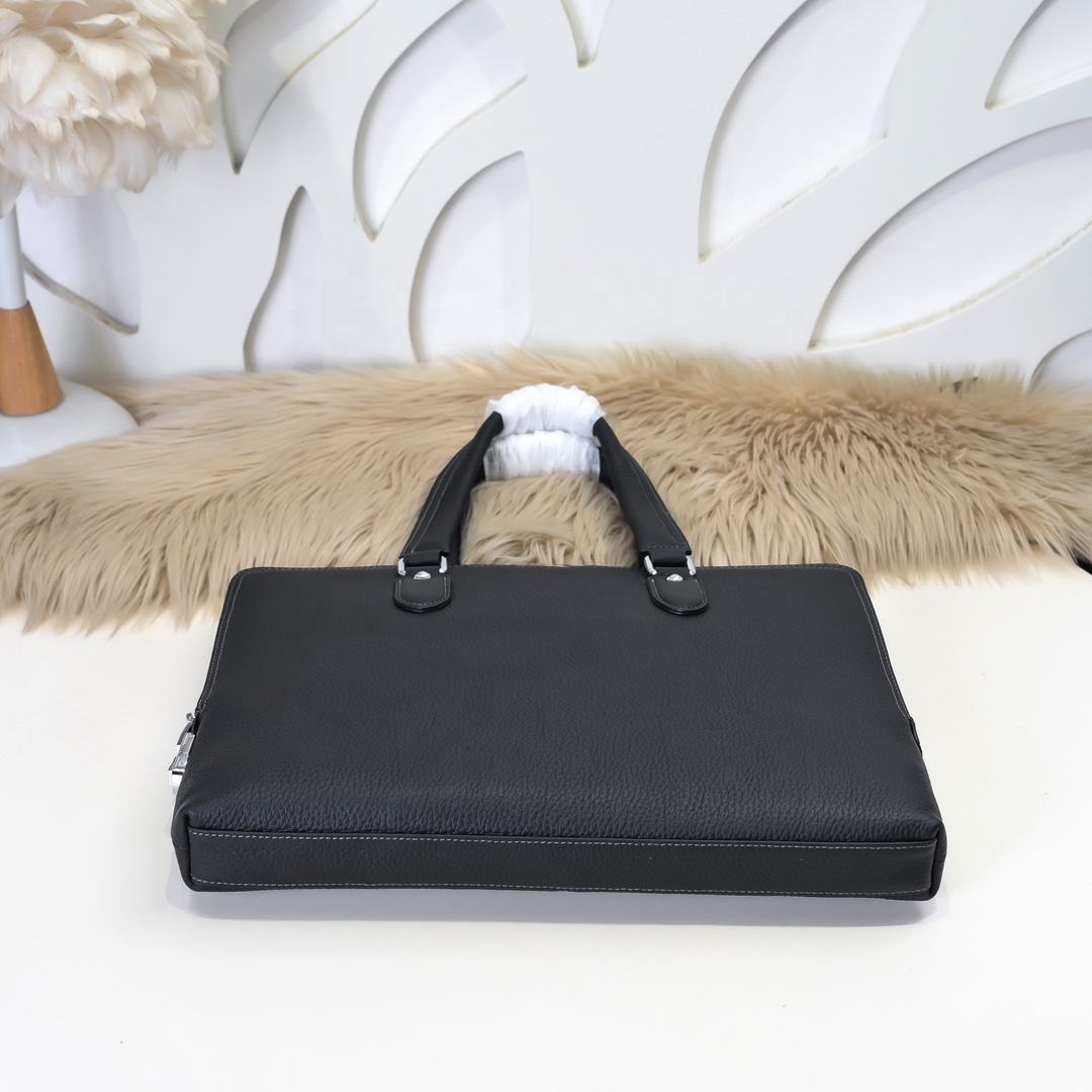 Vintage Style Genuine Leather Briefcase for Men