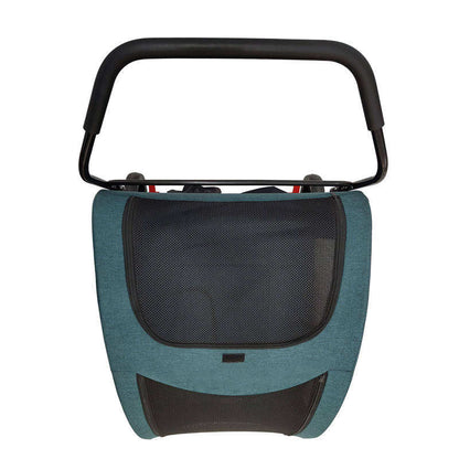 4-Wheel Foldable Pet Outdoor Stroller Carrier
