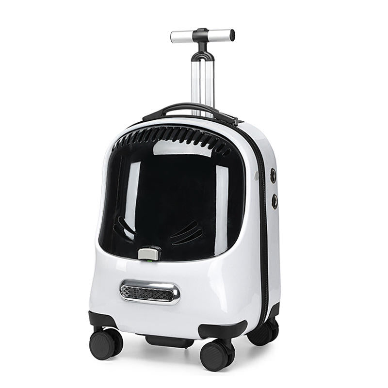 4-Wheel Trolley Pet Outdoor Bag