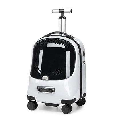 4-Wheel Trolley Pet Outdoor Bag