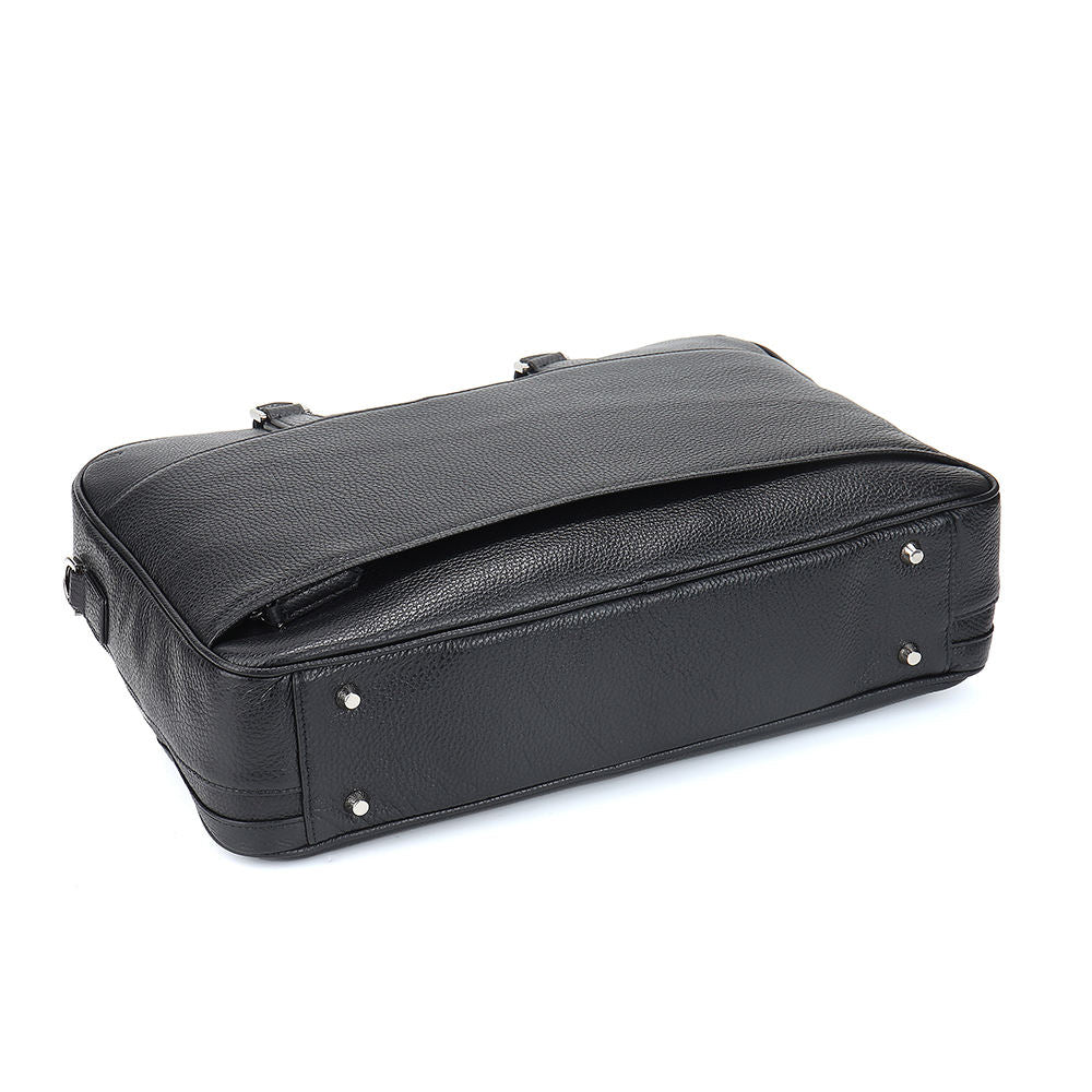 Smooth Leather Business Briefcase