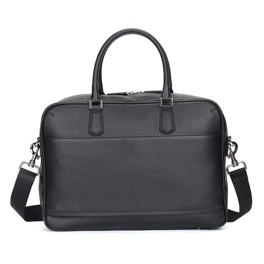 Smooth Leather Business Briefcase