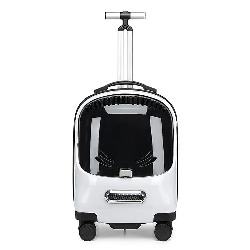 4-Wheel Trolley Pet Outdoor Bag