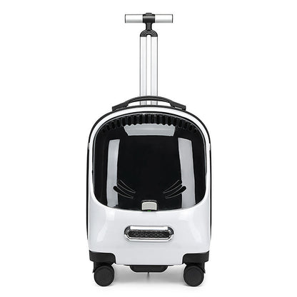 4-Wheel Trolley Pet Outdoor Bag