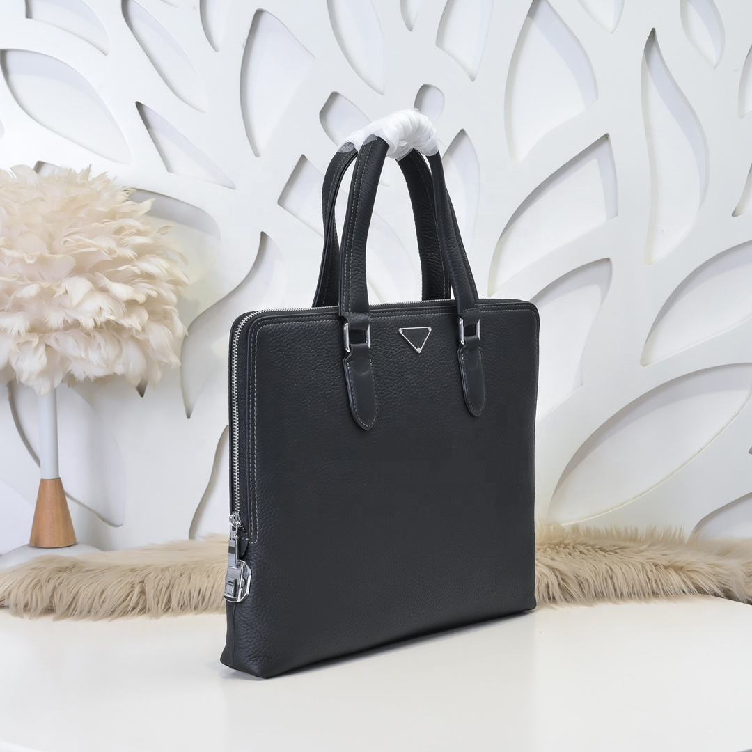 Vintage Style Genuine Leather Briefcase for Men